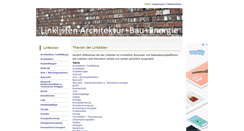 Desktop Screenshot of links.energie-m.de